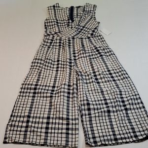 Wishlist Apparel Romper Jumpsuit plaid size Large